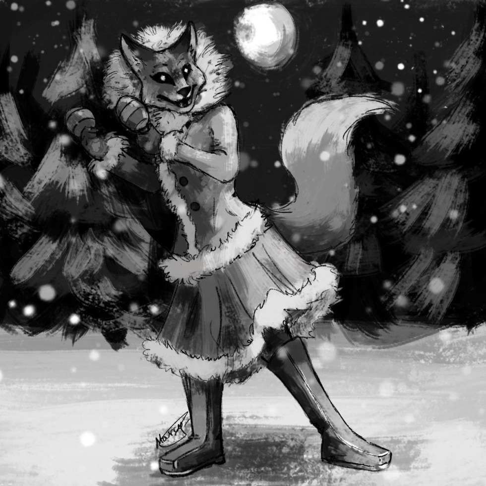 Fox Alice Art Tiny Bunny