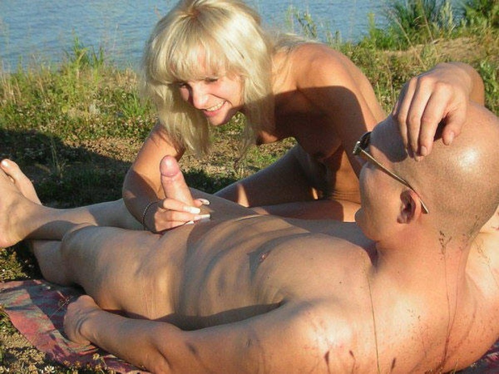 Naked elderly couples in the country