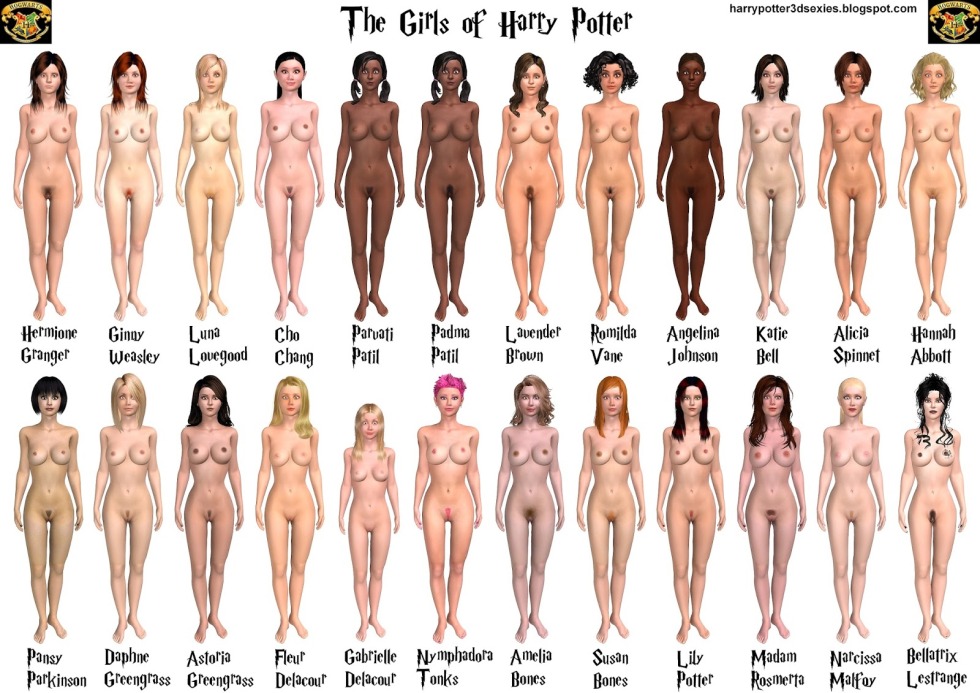 Naked women from Harry Potter films