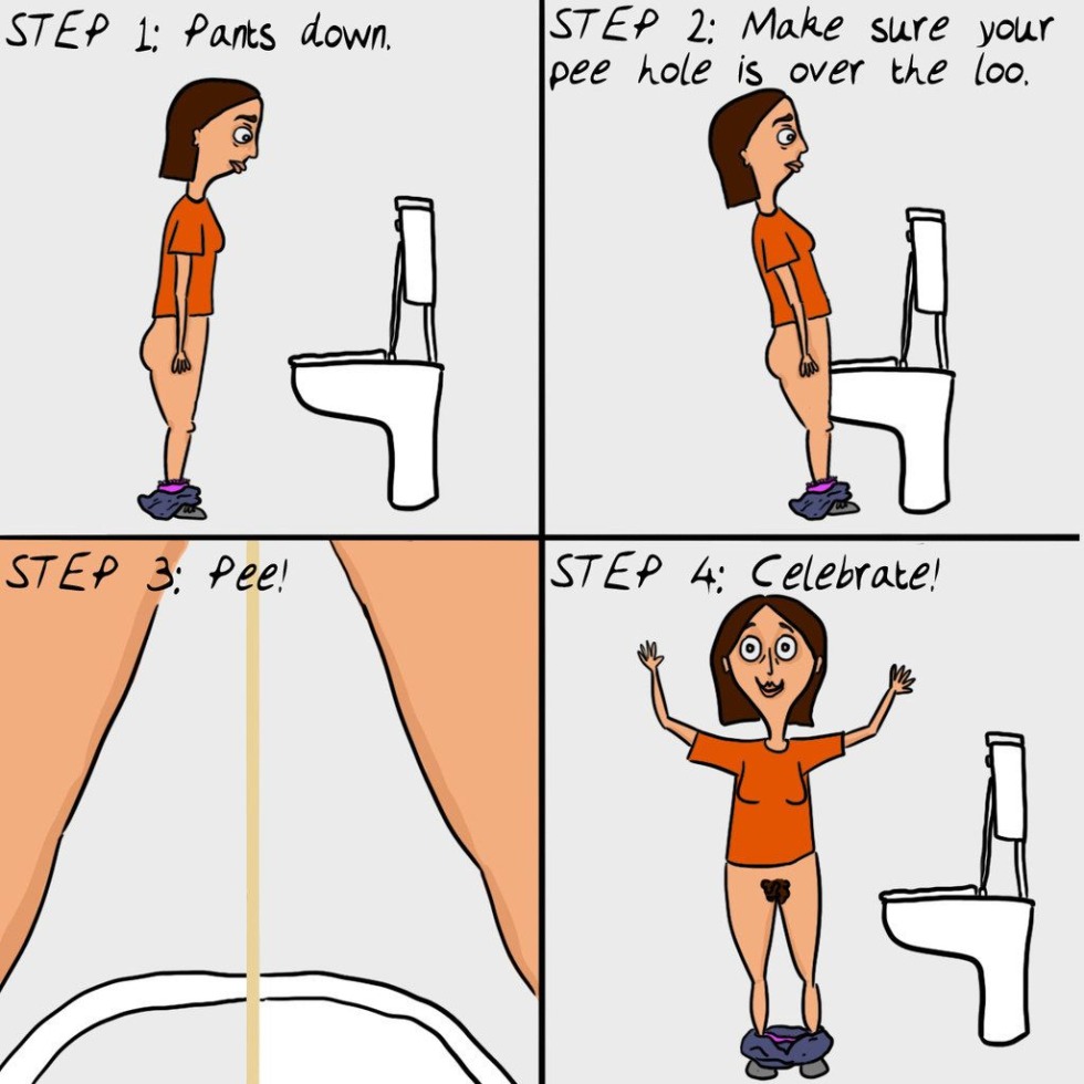 Pee Standing