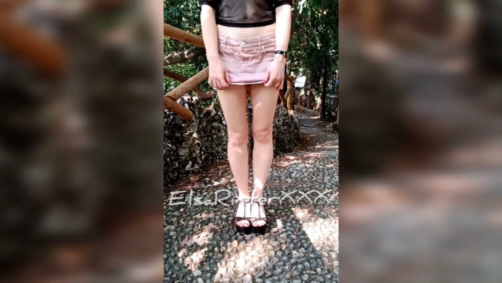 Lit up in short shorts