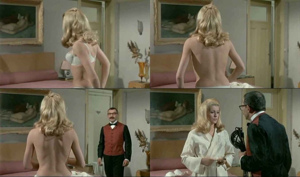 Catherine Deneuv Erotic scenes