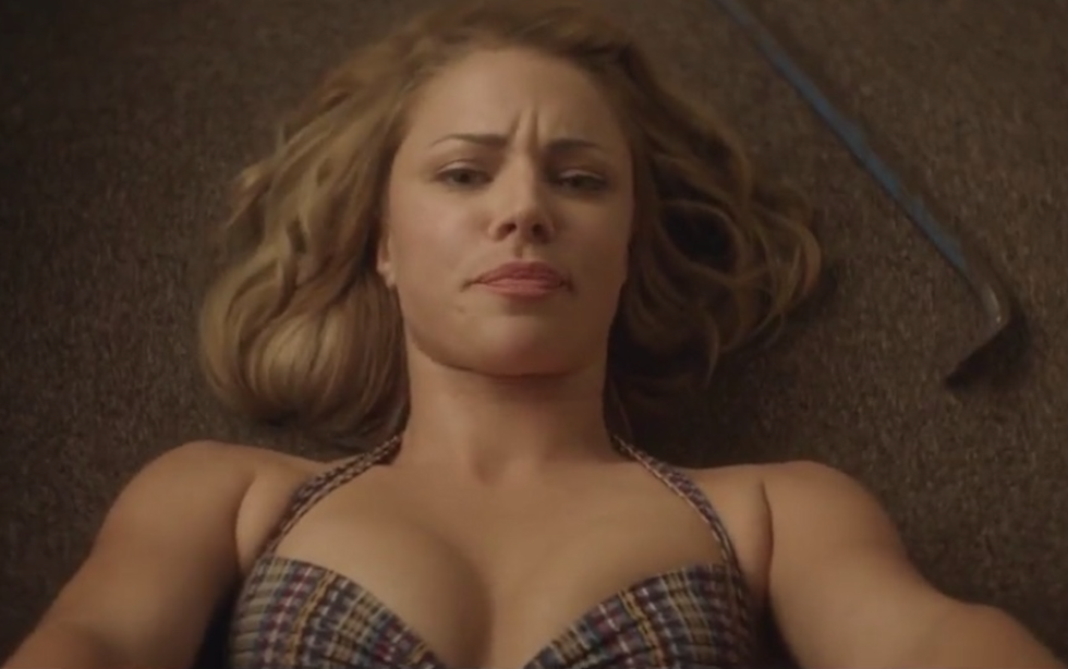 Beautiful blonde anal