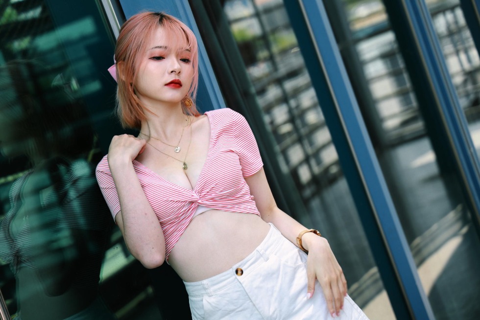 Riley Reed at the age of 14