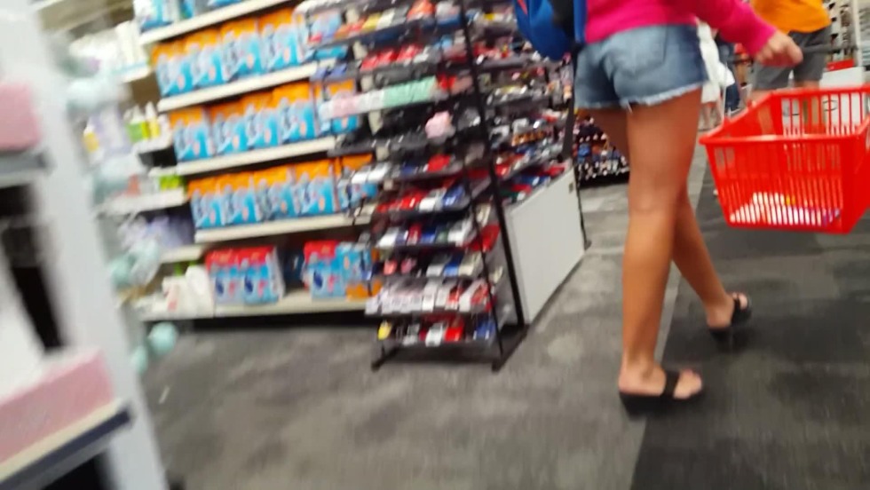 Short shorts at school