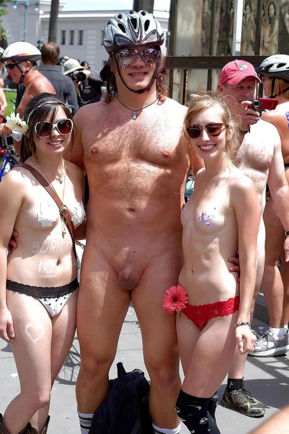 Small member in public