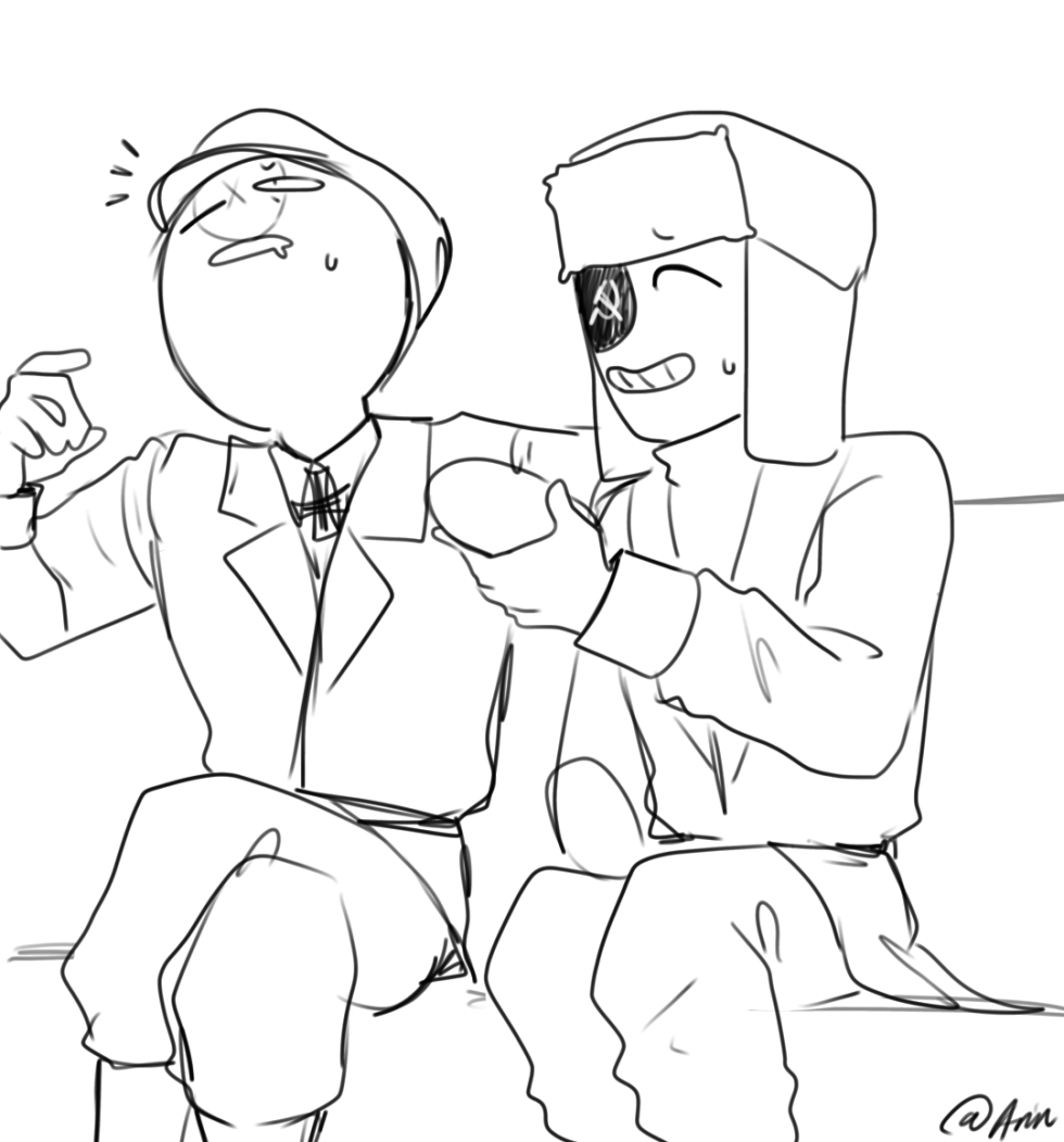 Countrymans of the USSR and Reich Ship