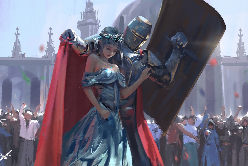 Desert the wind girl