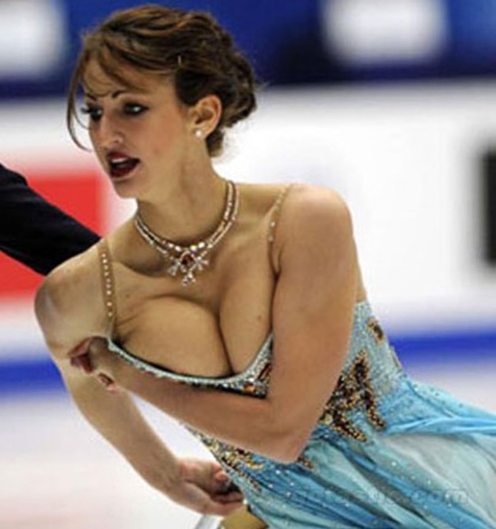 Naked chest Nora Hoffman Figure Skading