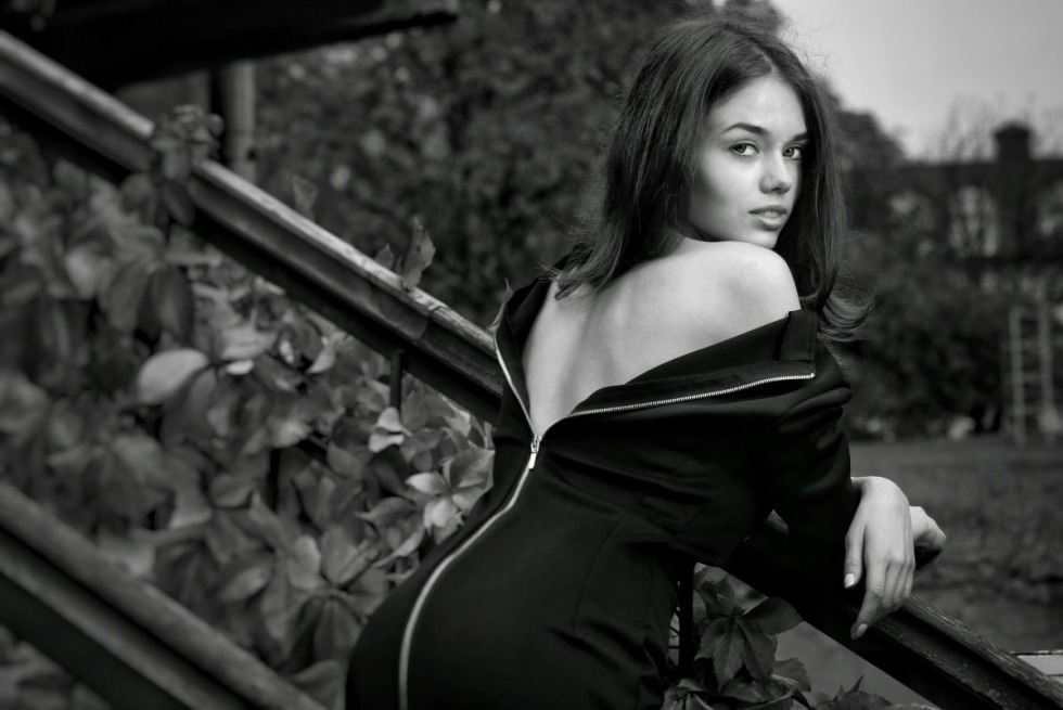 Vyacheslav Shcherbakov, model Kate Kostyanetskaya