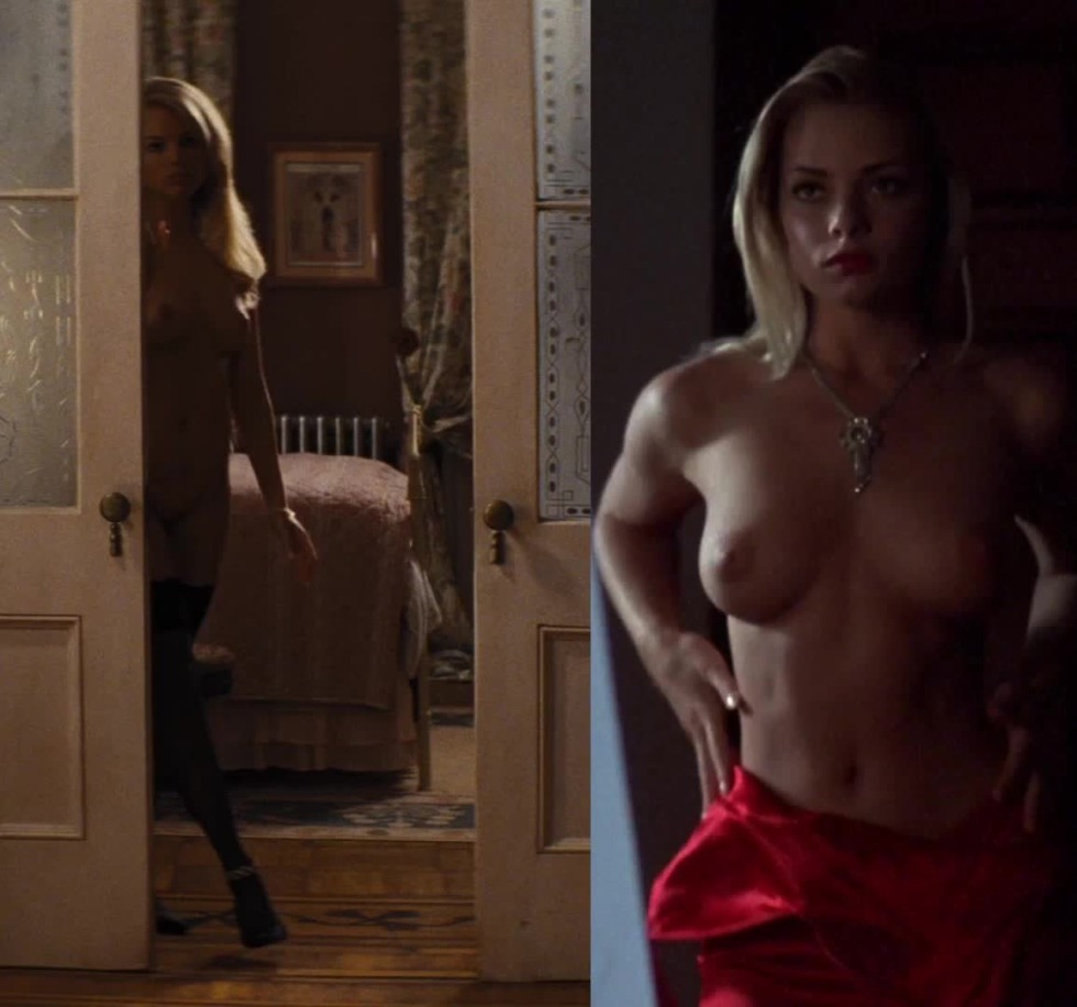 Naked Margot Robbie in the film Wolf