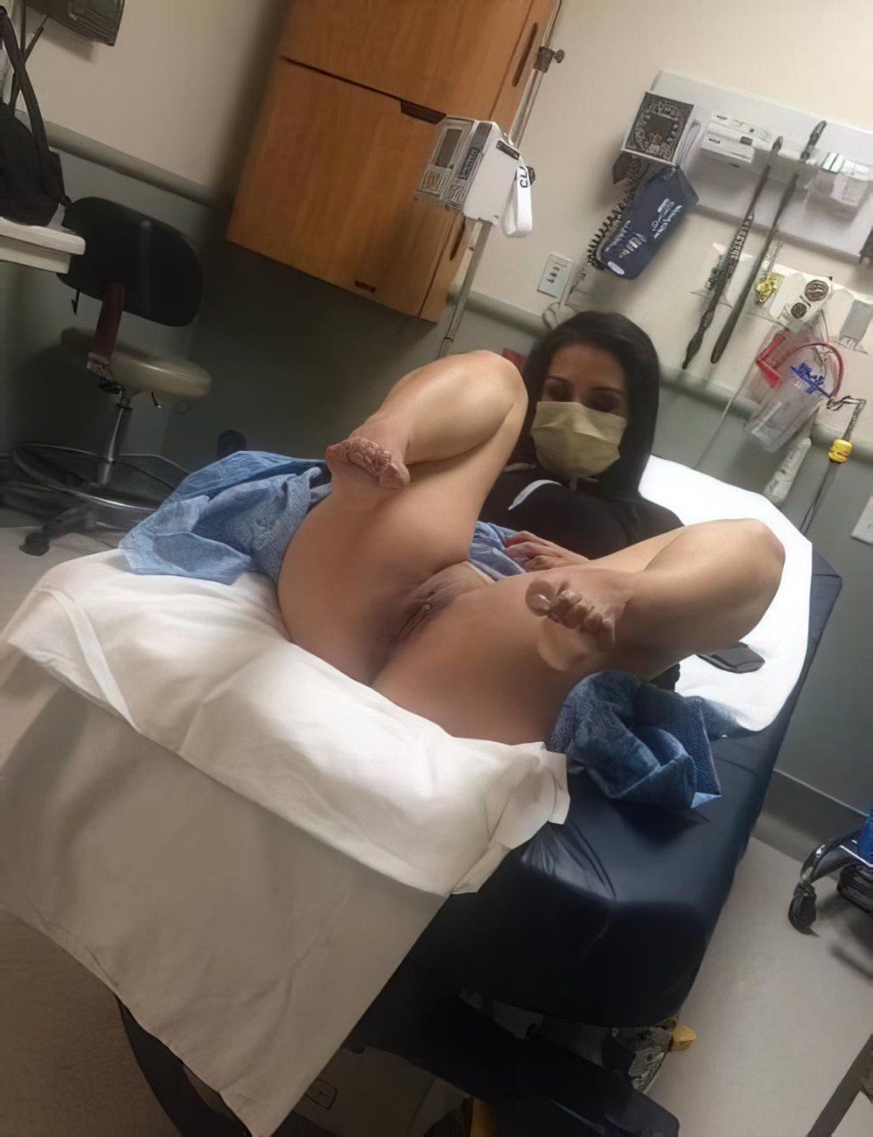 Girl fuck. In the hospital