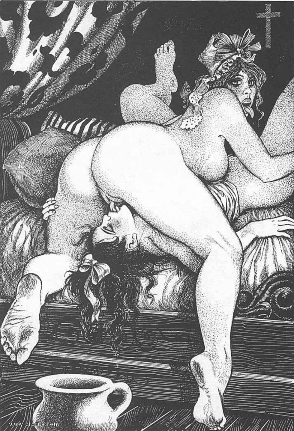 Erotic engravings of Thomas Rowlandson