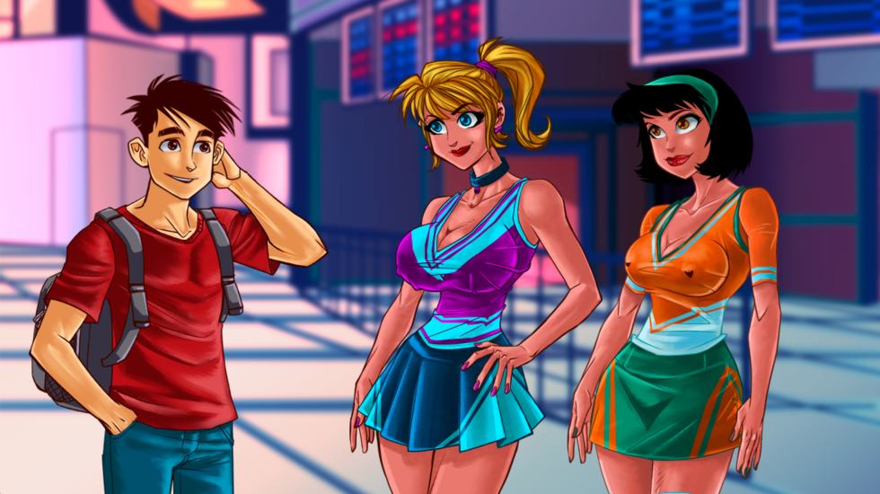 Shoes scattered on the floor