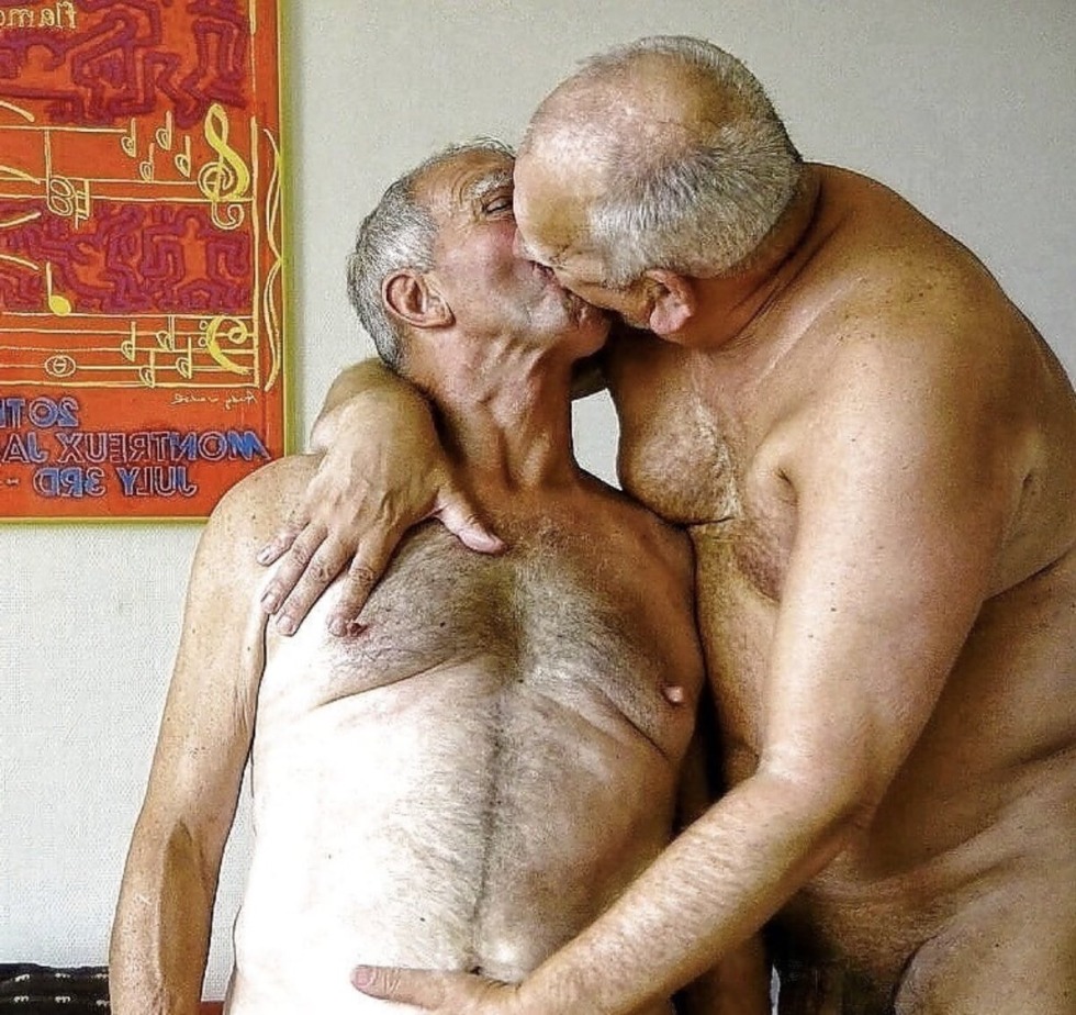 Elderly man with young, porn