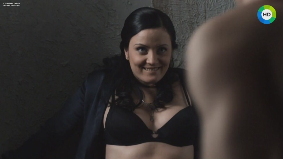 Naked Madame in stockings anal