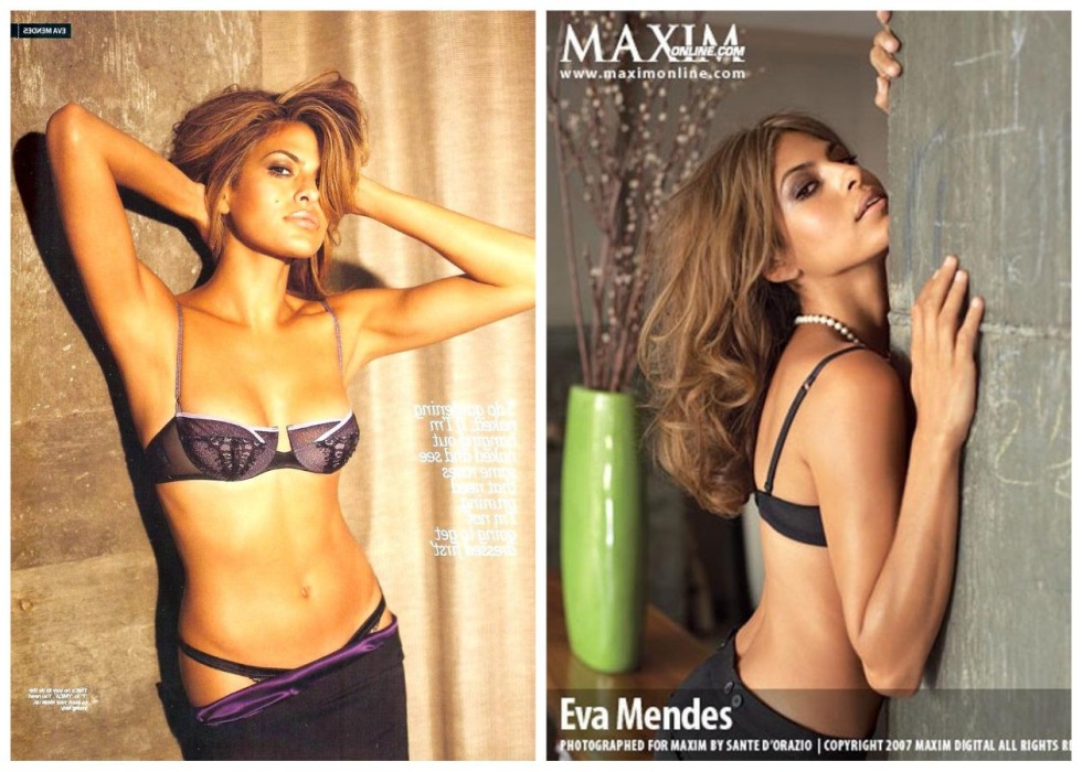 The stars show the bare chest