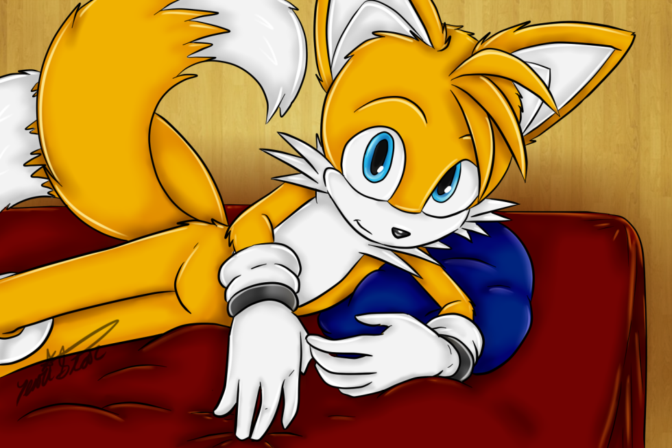 Sonic Tails in Diaper