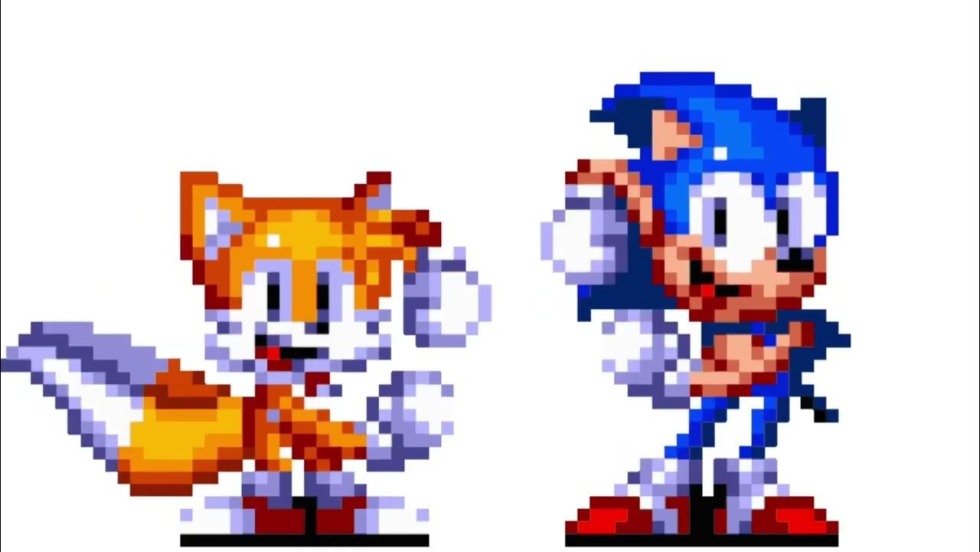 Anime girls with big breasts in swimsuits