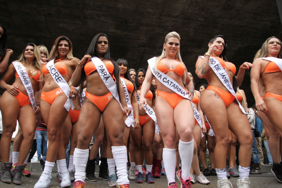 Miss Boombum competition in Brazil
