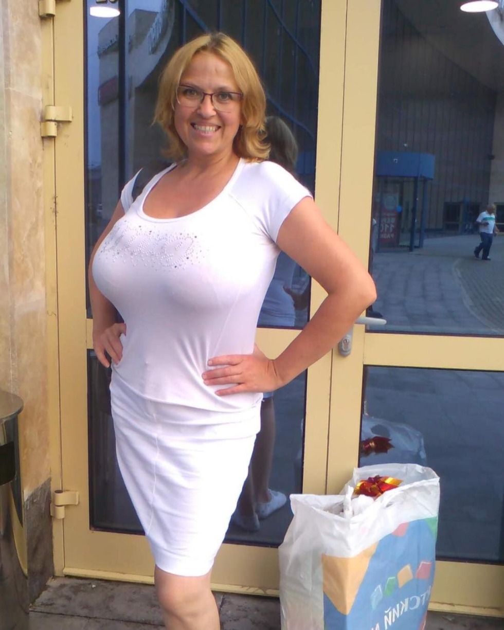 Old Russian women with large