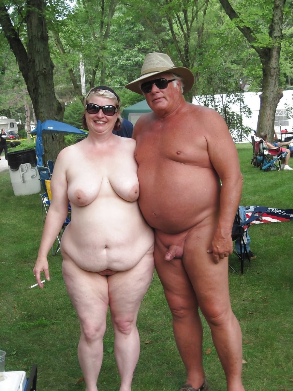 Naked fat nudists