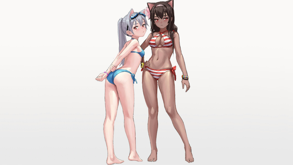 Rachel and Laura Brooker Naked