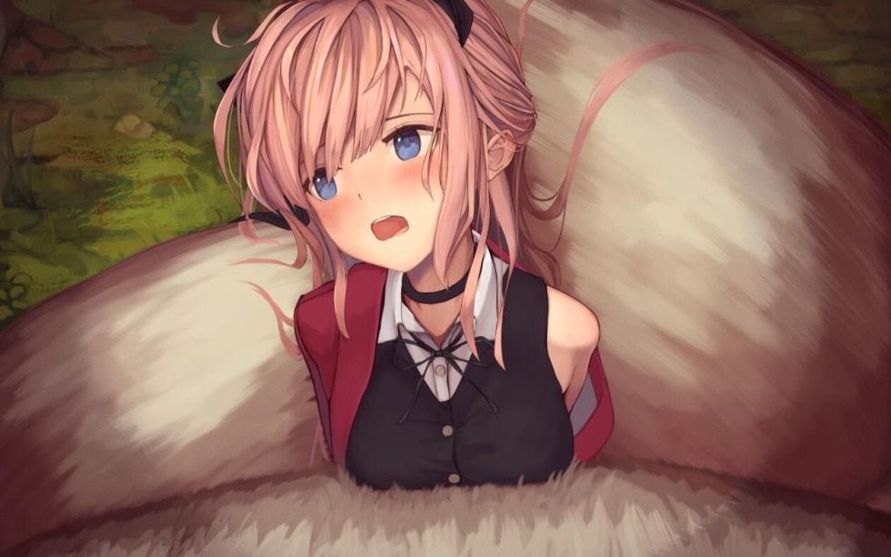 Wallpapers on the work table of the girl Asian