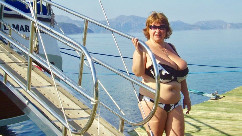 Appetizing girl in the kitchen