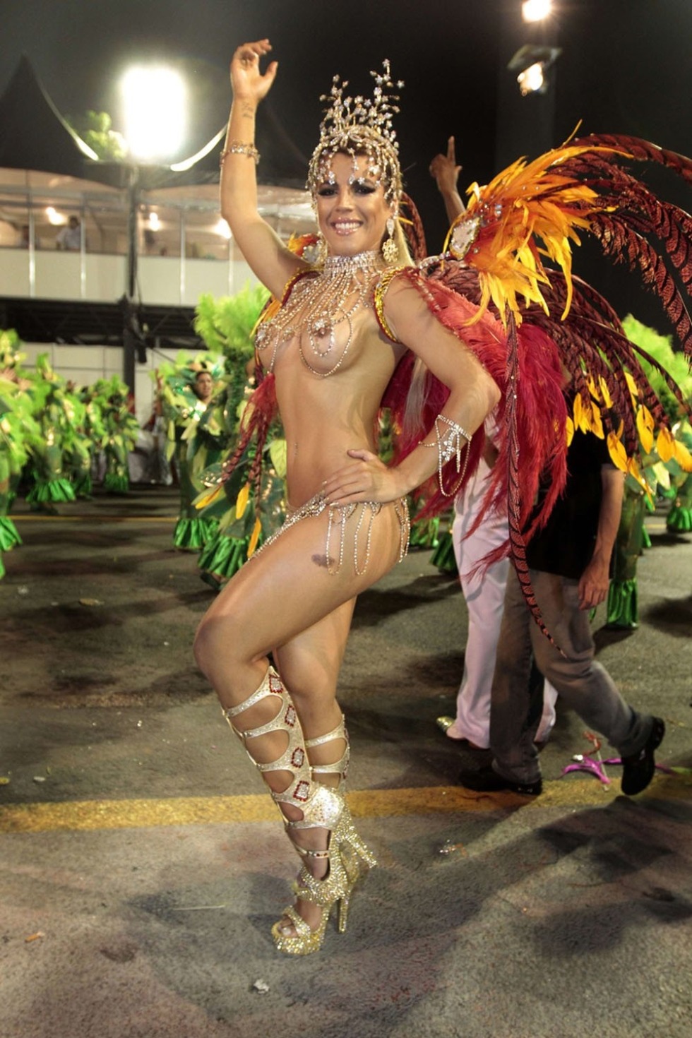 Naked carnival Brazil 1986
