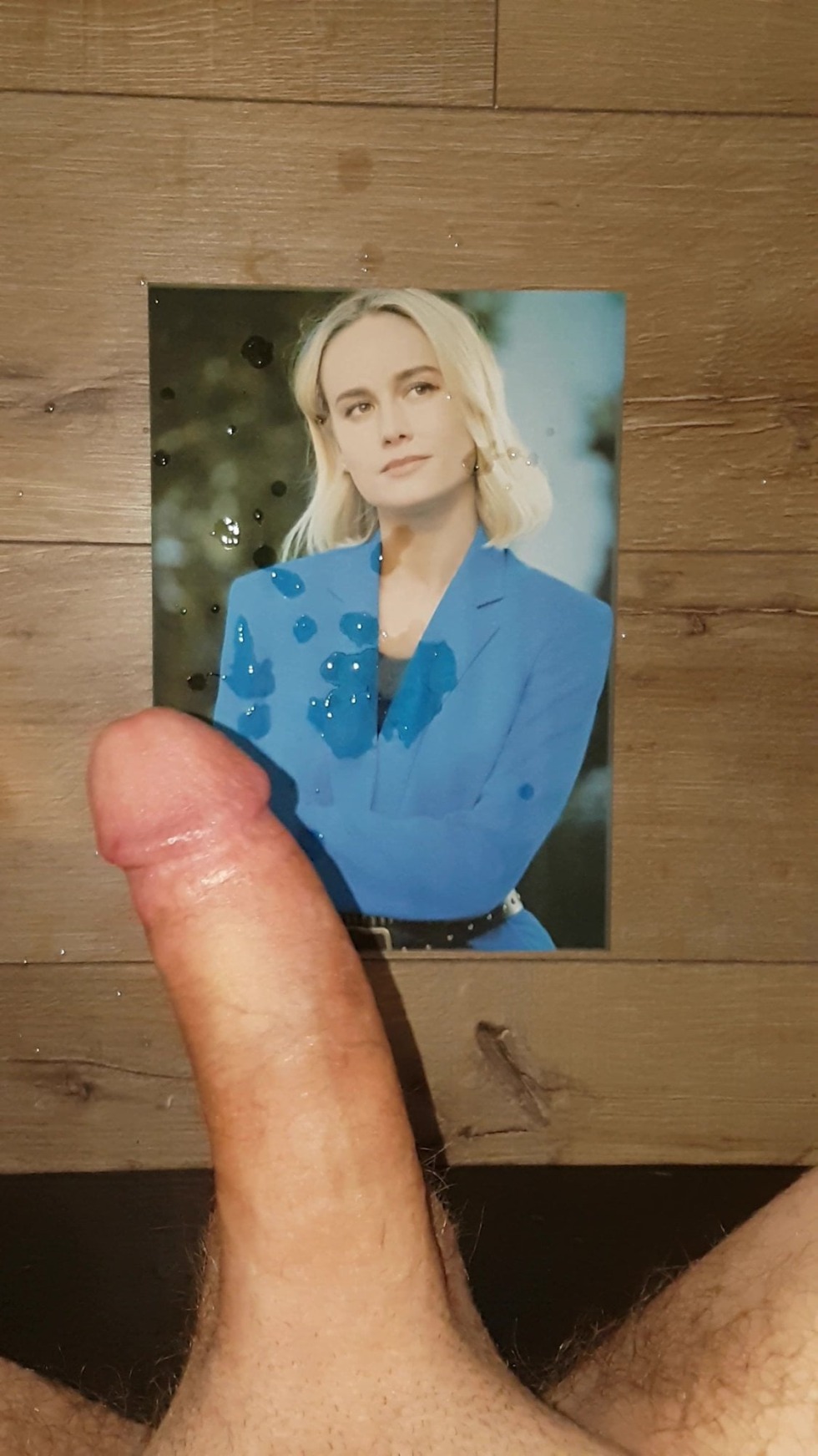 Naked Brig Larson Captain Marvel