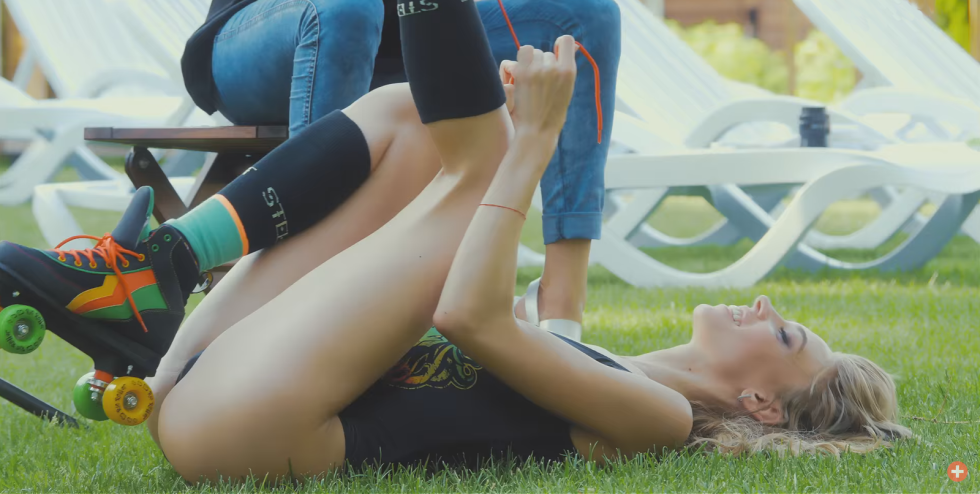 Marina Kravets drawing in stages