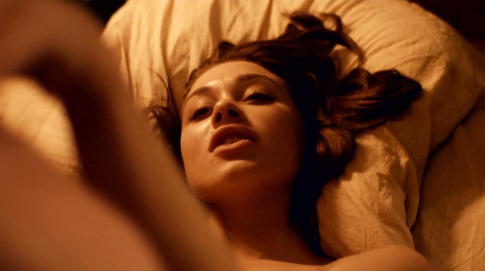 Ekaterina Vilkova in the bath a dawn