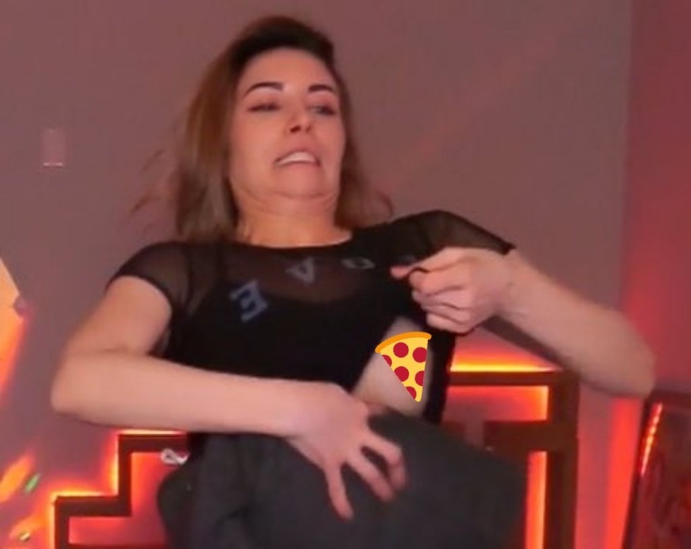 Kaitlin Syraguz with a dog