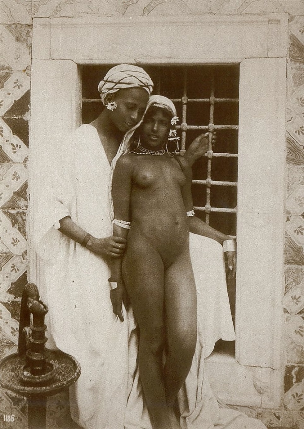 Naked slaves of black women retro