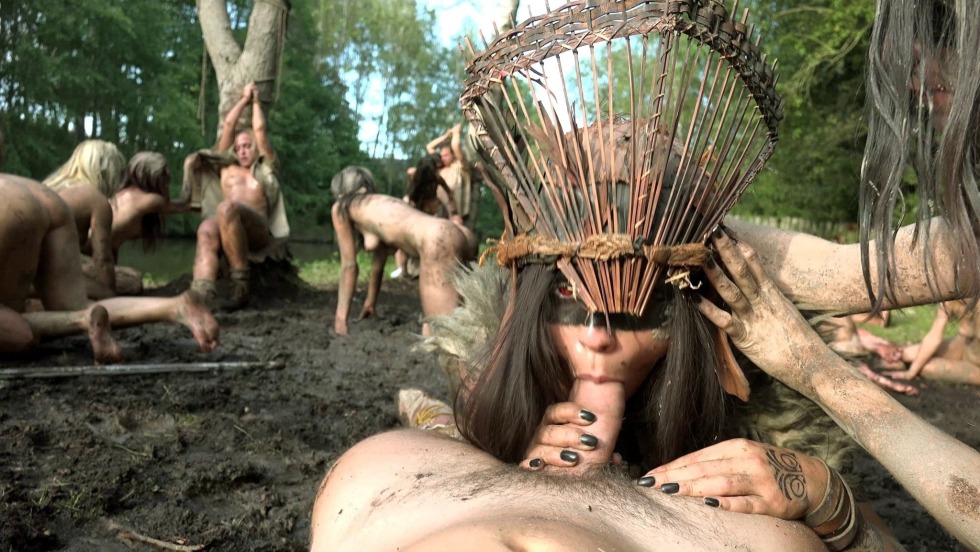 Naked Amazon natives