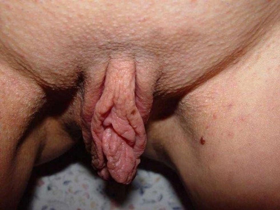 Big hanging labia