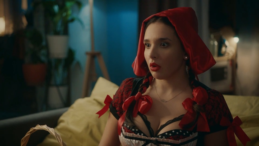 Olga Dibtseva in the film Lucky Case