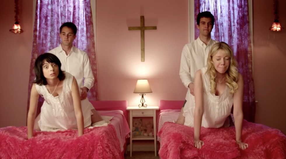 Ordinary women stripped