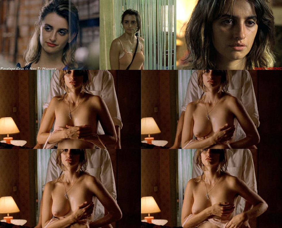 Penelope Cruz naked in films