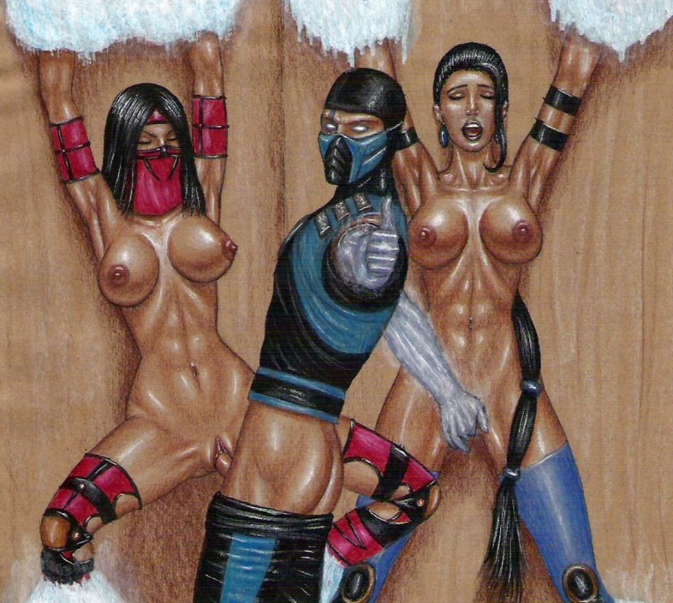 Naked Jade from Mortal Combat 11