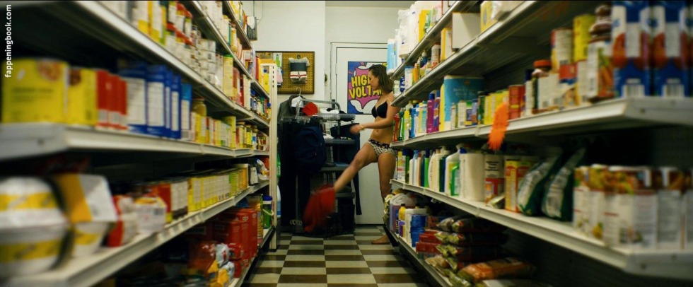 Katherine Isabelle in underwear