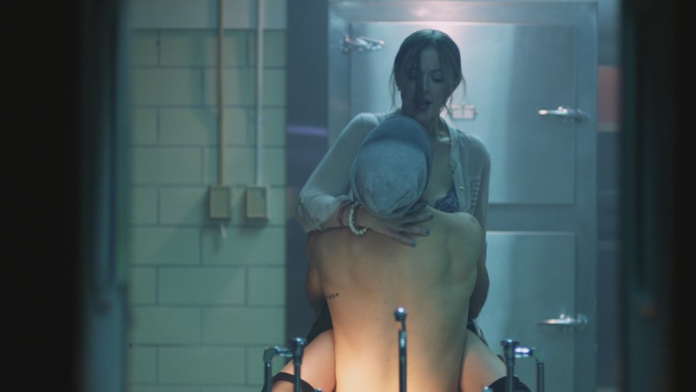 Katherine Isabelle naked without panties