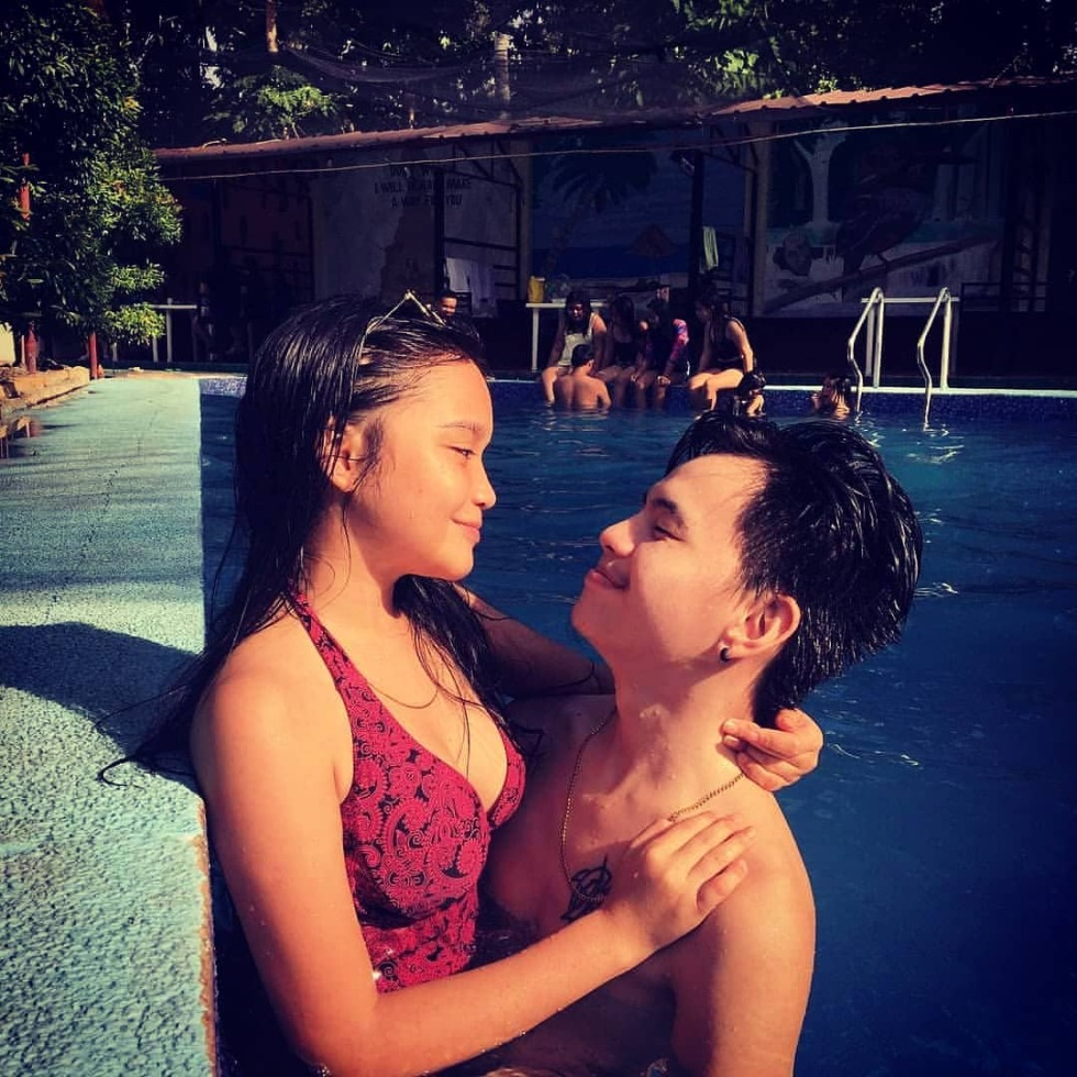 Ekaterina Sergeevna Yudina in a swimsuit