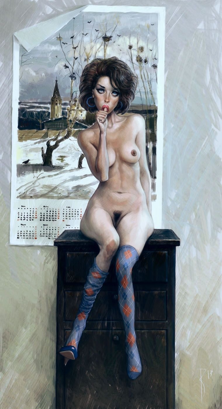 German artist naked