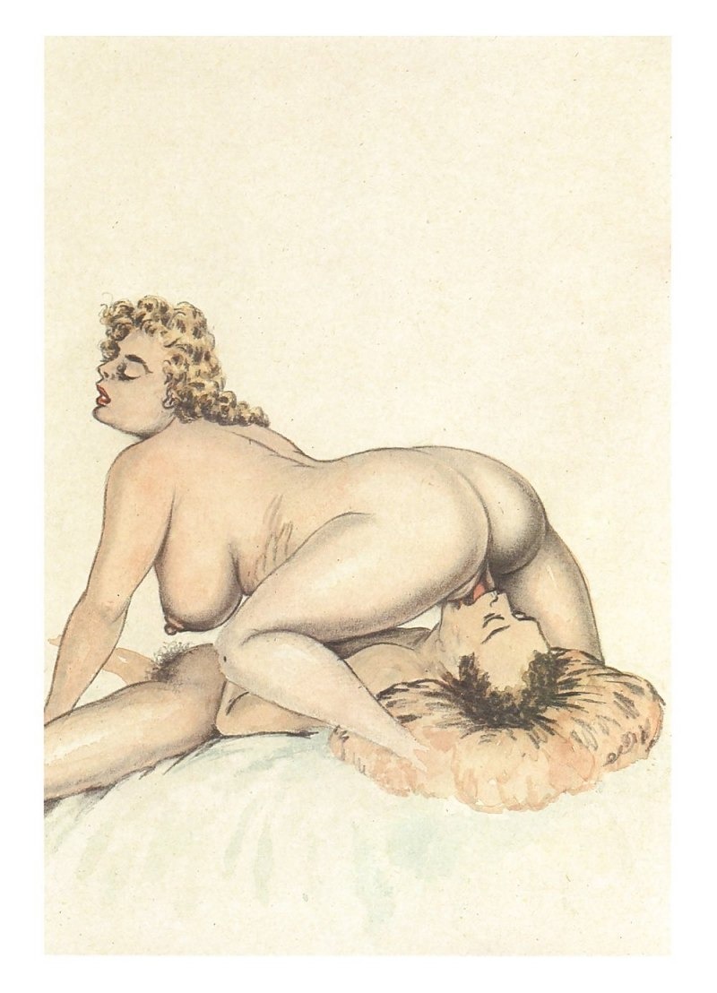Johann Nepumuk Geiger Erotic paintings