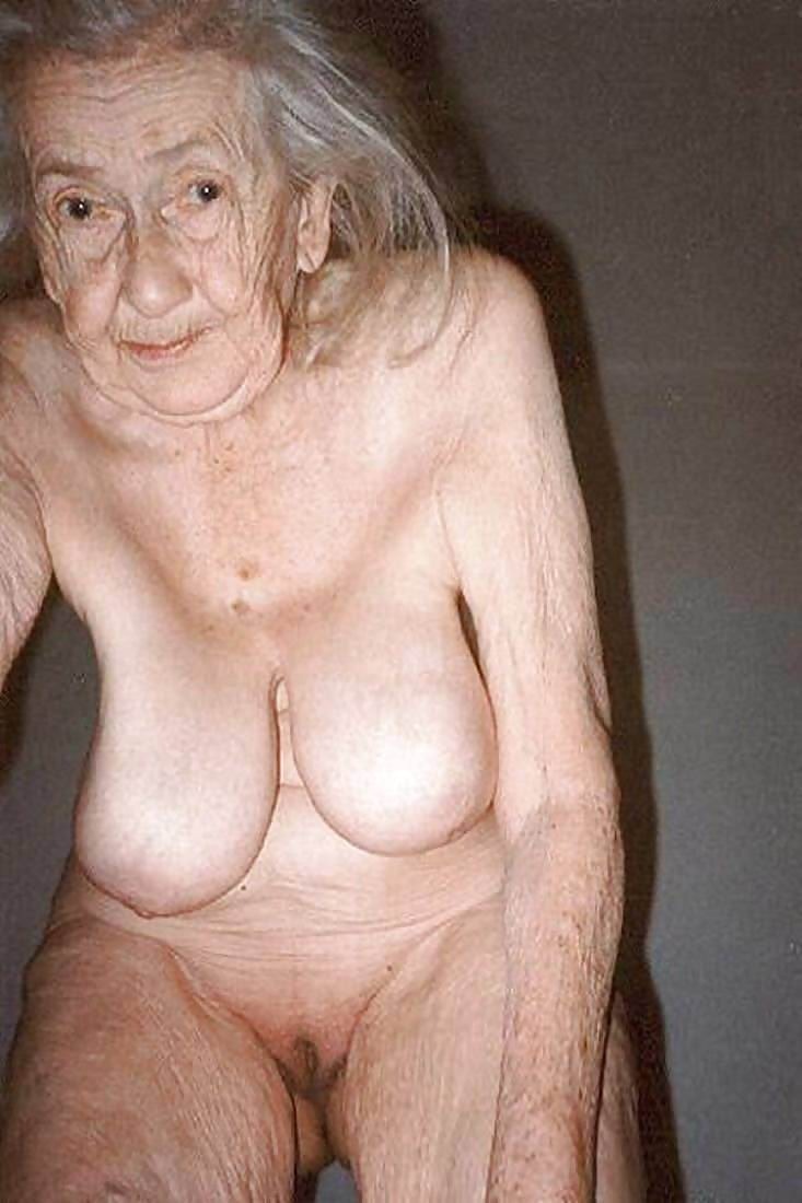 Very old naked women