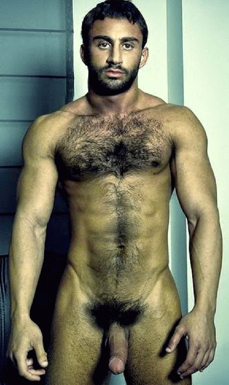 Naked Caucasian guys