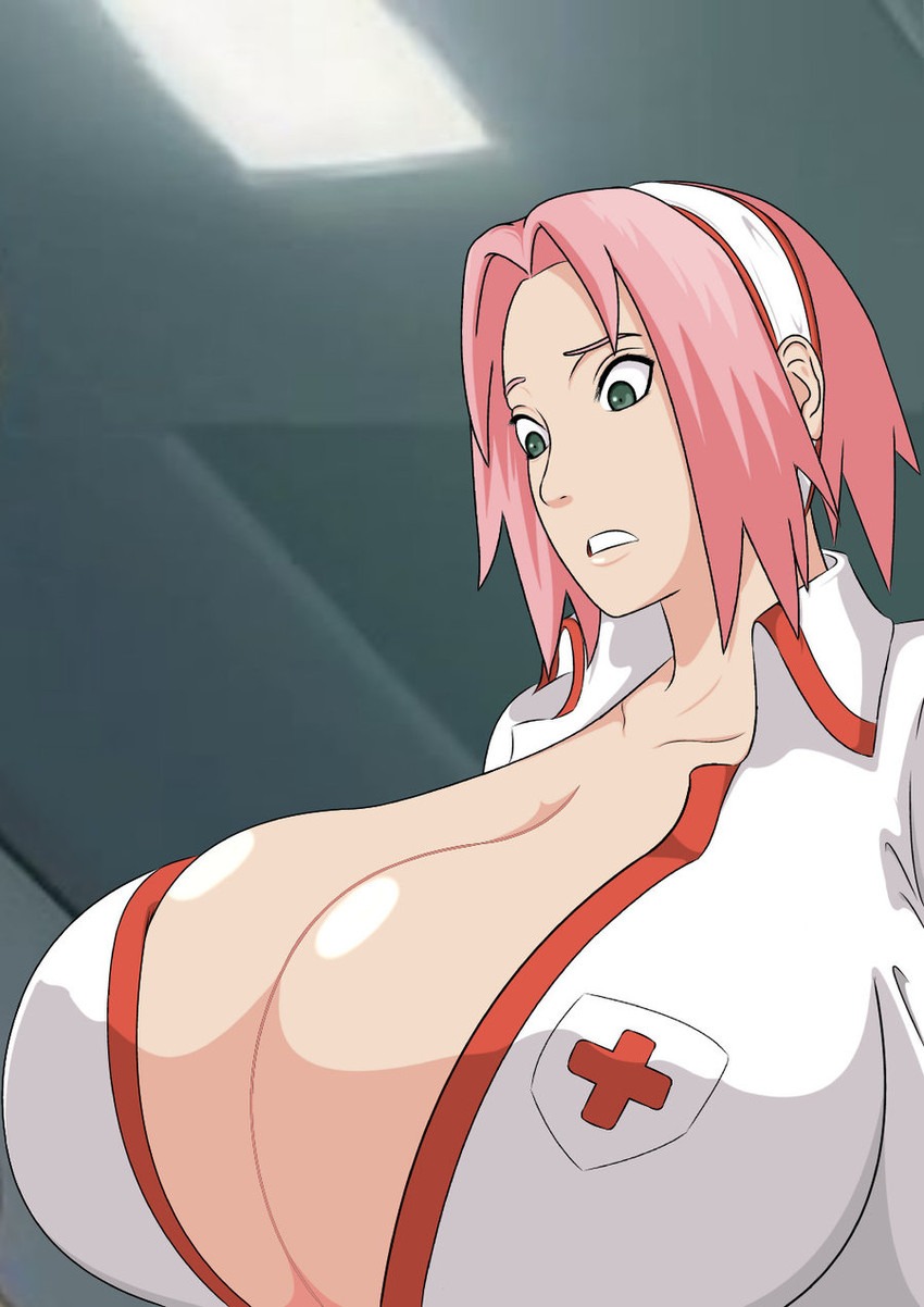 Sakura Haruno with big tits