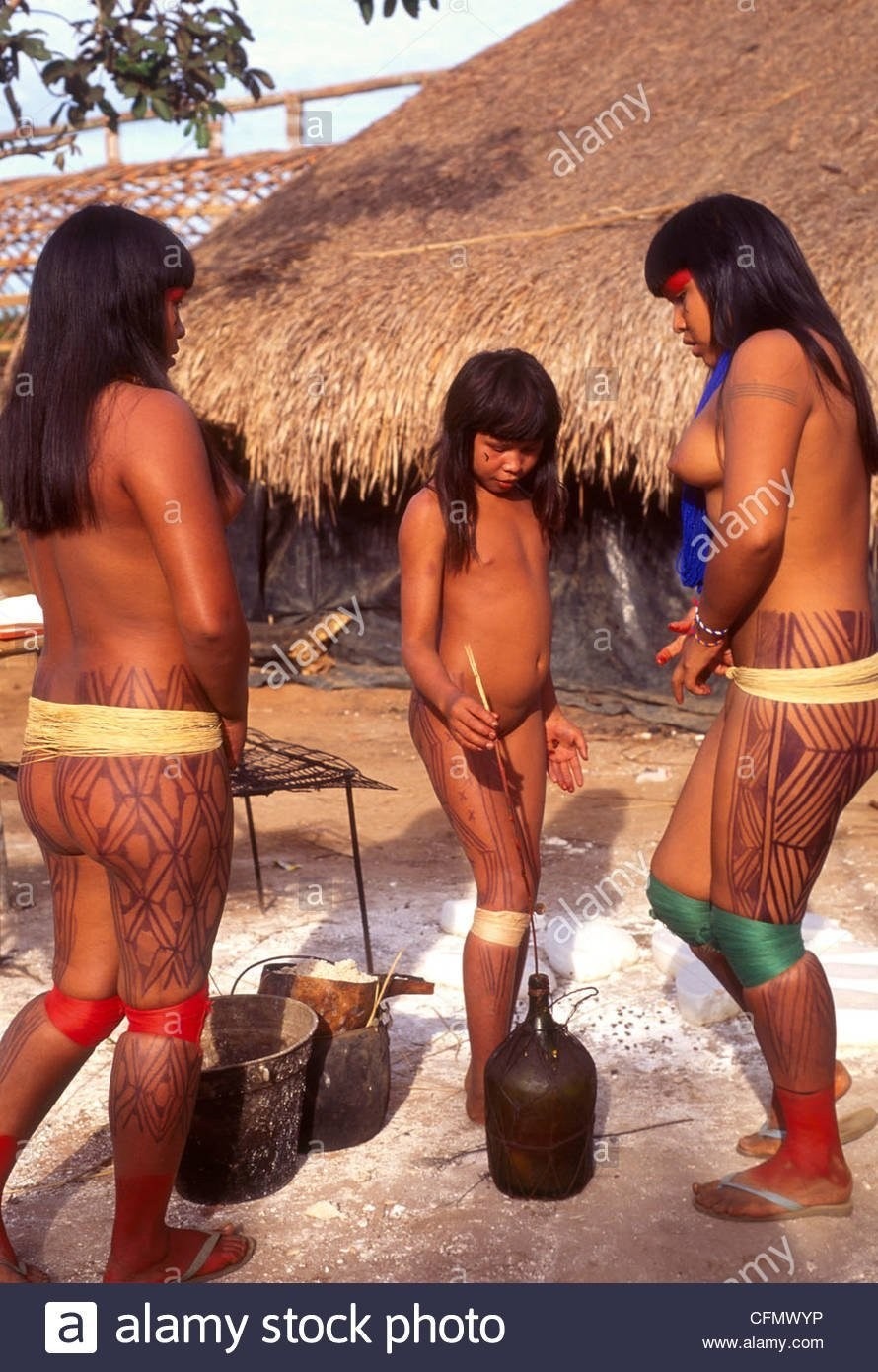 Wild tribes of the Amazon Naked Women